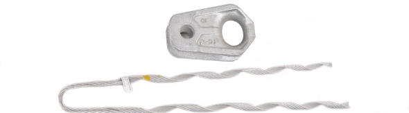 Preformed Lite Tension Dead End Clamp for ADSS with Thimble Eye